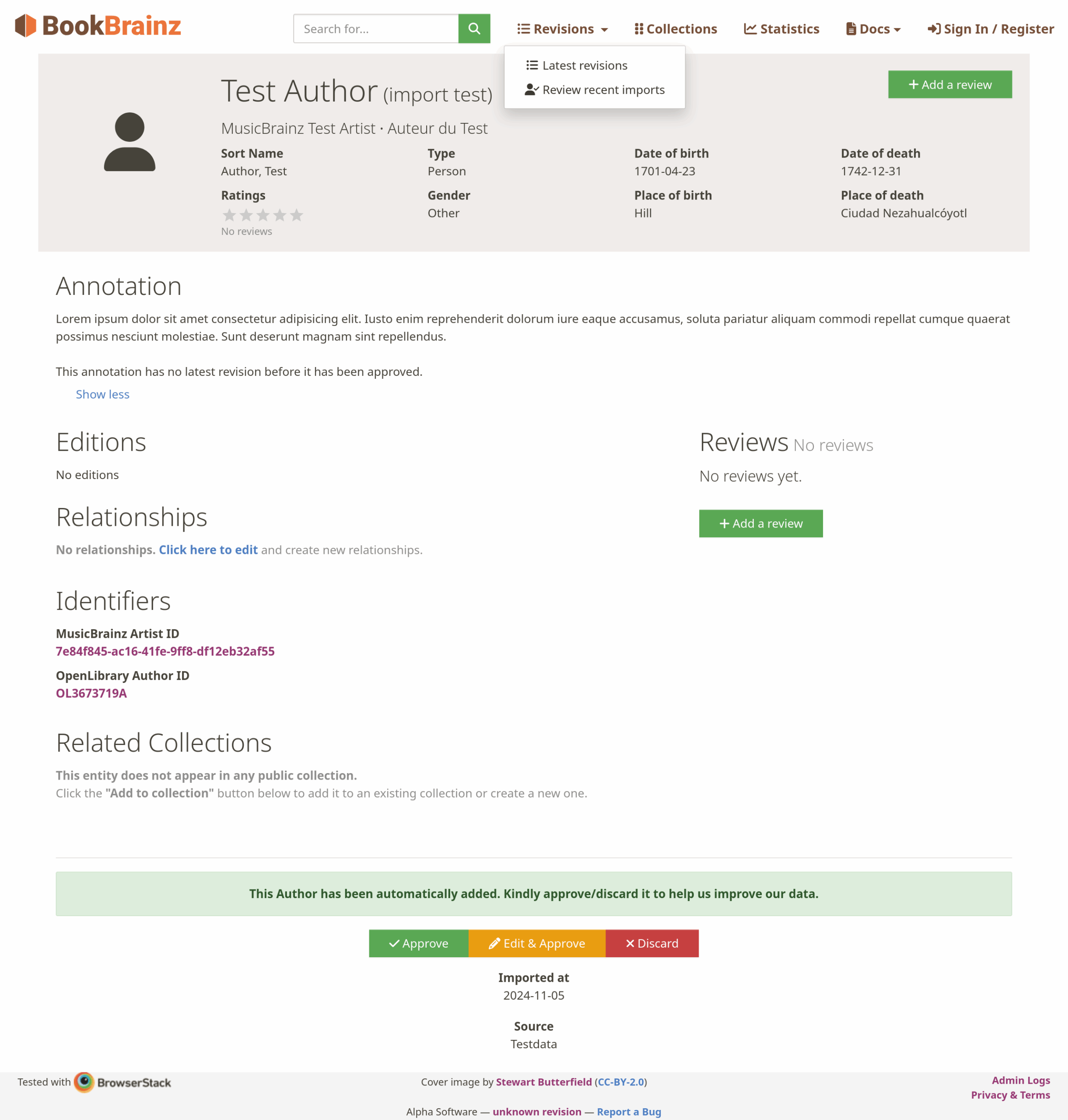 GSoC 2024: Integrating imports into BookBrainz